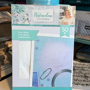 Crafters Companion Watercolour Christmas Faux Snow